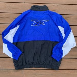 Vintage 90s Big Logo Reebok Windbreaker
